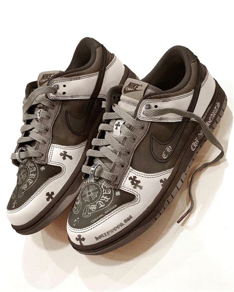 chrome hearts nike dunks|chrome hearts dunk shoes.